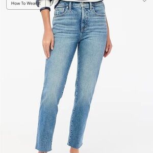 NWOT j crew Classic vintage jean in all-day stretch
